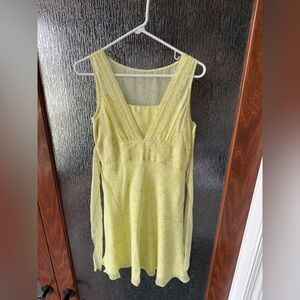 🌿 Ann Taylor Petites 4P 100% Silk Spring Dress – Side Zip Beauty  🌿